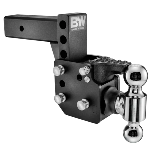 B&W TS20053B TOW & STOW PINTLE HITCH FITS 2.5" RECEIVER 6.5" DROP 21,000 POUND RATING