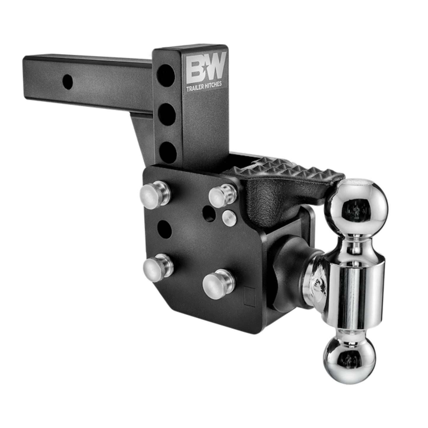 B&W TS10053B TOW & STOW PINTLE HITCH FITS 2" RECEIVER 6" DROP 16,000 POUND RATING
