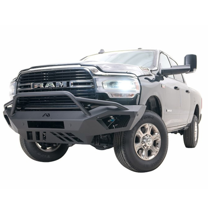 FabFours Vengeance Front Bumper w/ Pre-Runner Guard 19-24 Ram 2500/3500