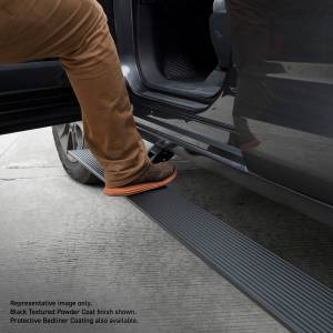 Go Rhino E1 Electric Running Board Kit - Two Brackets Per Side -14-23 Toyota 4Runner - Protective Bedliner