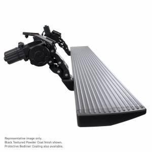 Go Rhino E1 Electric Running Board Kit - Two Brackets Per Side -14-23 Toyota 4Runner - Protective Bedliner
