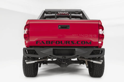 FabFours Vengeance Series Rear Bumper 14-21 Toyota Tundra