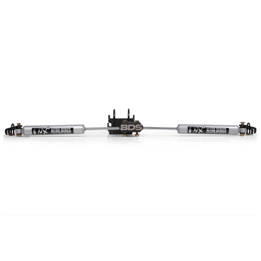 BDS DUAL STEERING STABILIZER KIT - NX2 - 05-25 F-250/F-350 4WD (Fits 0-2 Inch Lift)