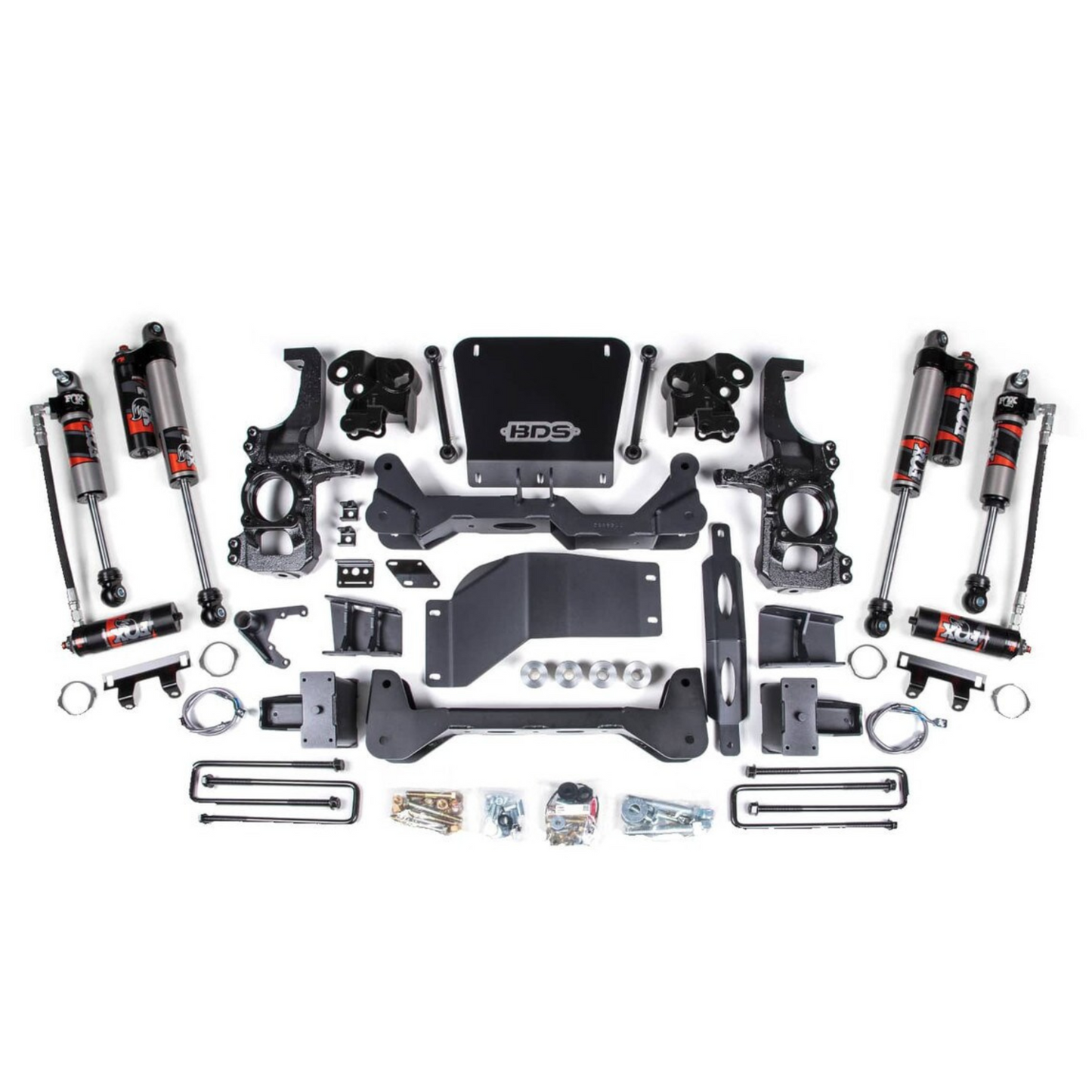 BDS 5" LIFT KIT WITH FOX 2.5 PERFORMANCE ELITE SHOCKS ; 20-25 CHEVY/GMC 2500/3500 WITHOUT OVERLOADS (EXCLUDING AT4X/ZR2)