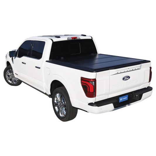 TYGER T9 HARD FOLDING TONNEAU COVER - 16-23 TACOMA 6' BED