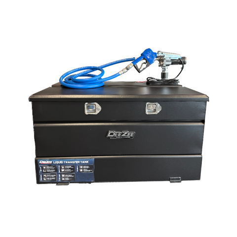 DeeZee 92 Gal. Black Steel Complete Set-Up W/ 15 GPM Transfer Pump