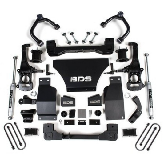 BDS 4" LIFT KIT - 2025 CHEV/GMC 1500 4WD 5.3L/6.2L (EXCLUDING AT4X/DENALI/HIGH COUNTRY/TRAIL BOSS/ZR2)