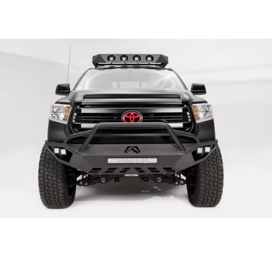 FabFours Vengeance Series Front Bumper 15-21 Toyota Tundra