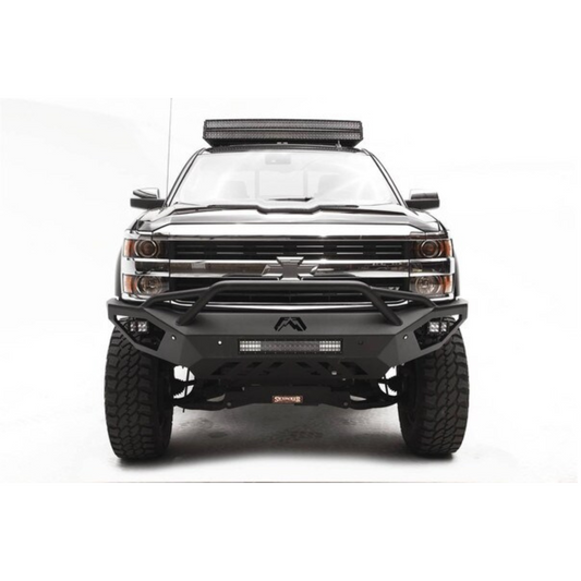 FabFours Vengeance Series Front Bumper 15-19 Chevy/GMC 2500/3500