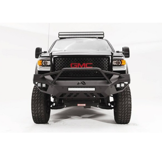FabFours Vengeance Series Front Bumper 15-19 Chevy/GMC 2500/3500