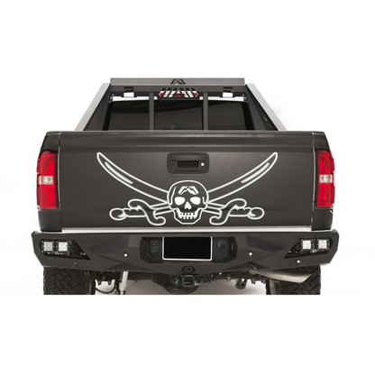 FabFours Vengeance Series Rear Bumper  14-18 Chevy/GMC 1500