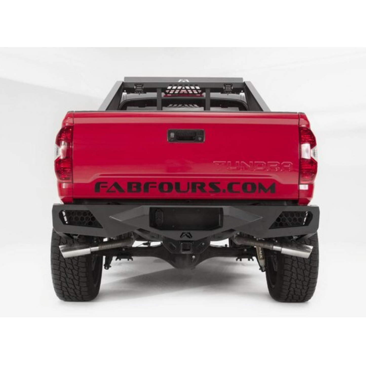 FabFours Vengeance Series Rear Bumper 14-21 Toyota Tundra