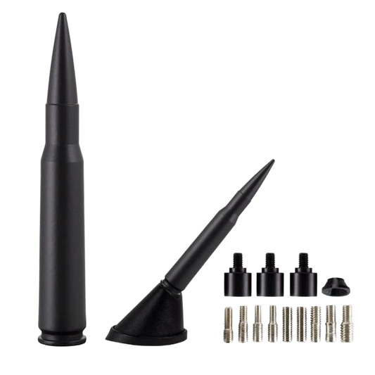 Ammotenna - .50 Caliber Replica Antenna - Billet Aluminum - Flat Black