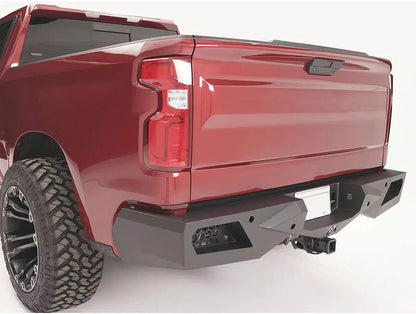 FabFours Vengeance Series Rear Bumper 19-24 Chevy/GMC 1500 W/ Blind Spot