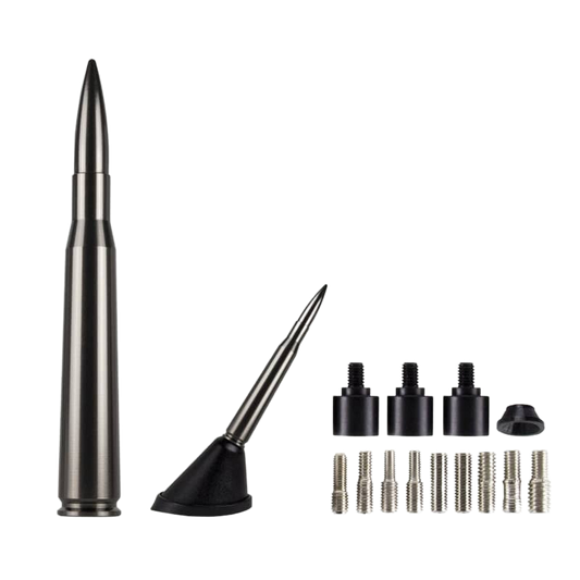 Ammotenna - .50 Caliber Replica Antenna - Billet Aluminum - Gunmetal