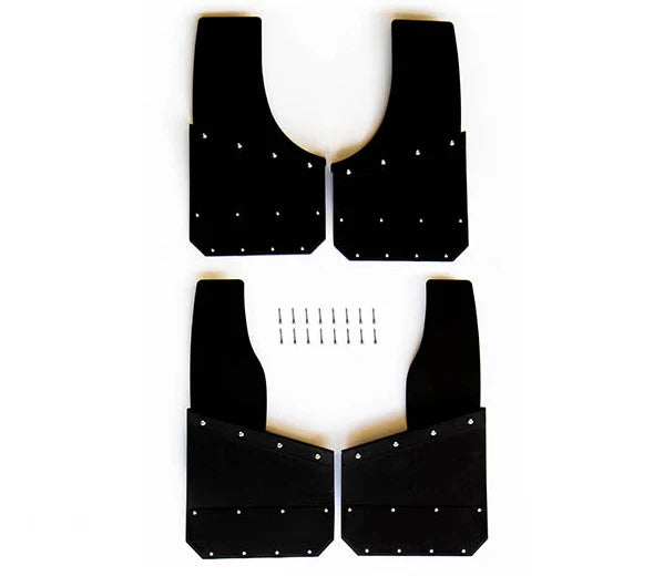 12" Kickback Mud Flaps - Set of 4