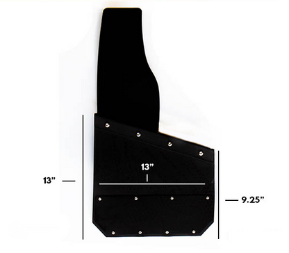 13" Kickback Mud Flaps - Set of 4