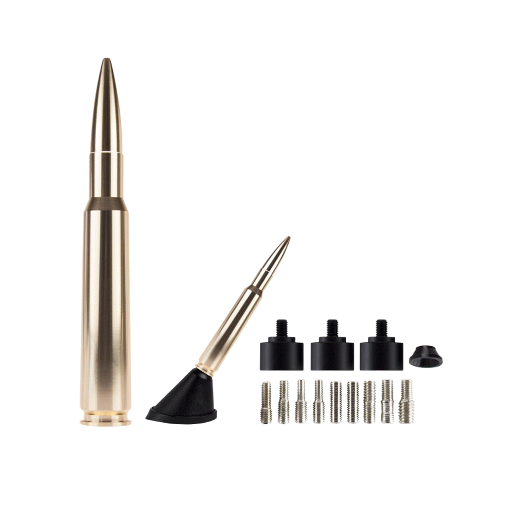 Ammotenna - .50 Caliber Replica Antenna - Billet Aluminum Gold
