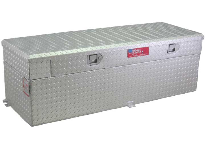 RDS 60 GAL TRANSFER TANK/TOOLBOX COMBO Aluminum Silver