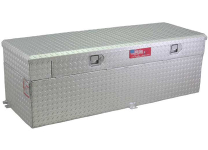 RDS 60 GAL TRANSFER TANK/TOOLBOX COMBO Aluminum Silver