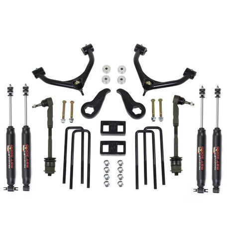 3.5''F / 2''R SST LIFT KIT- GM SILVERADO / SIERRA 3500HD SRW-TOW & DRW W/ SST3000 SHOCKS 2011-2019