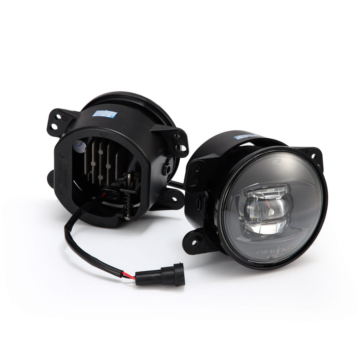 Universal Chrysler/Dodge/Hummer/Jeep DoubleTap Dual Color LED Projector Fog Lights - view 6