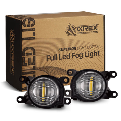 24-26 Toyota Land Cruiser DoubleTap Dual Color LED Projector Fog Lights - view 1