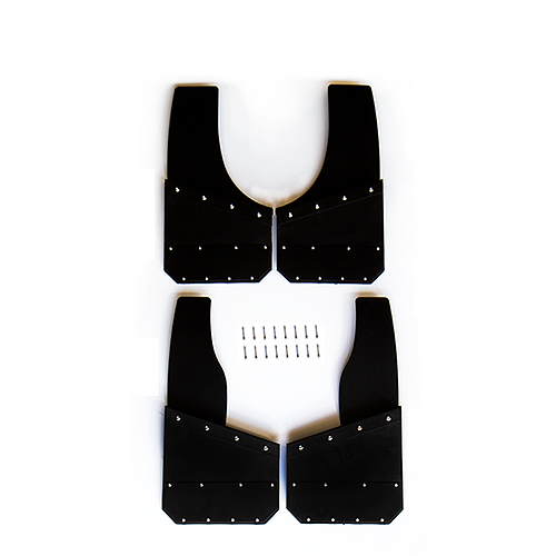 12" Kickback Mud Flaps - Set of 4