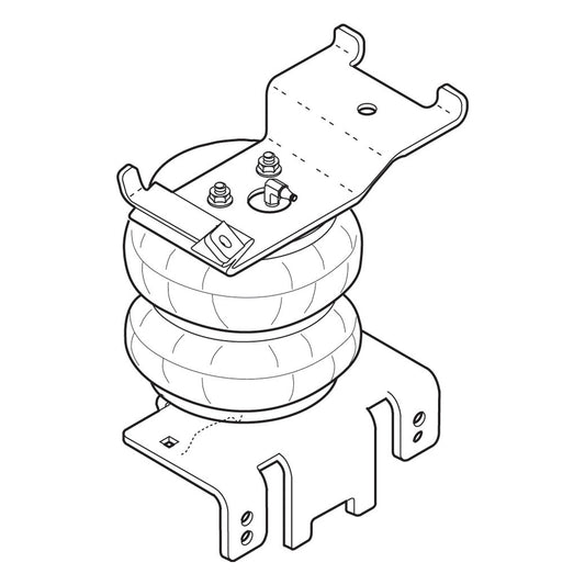 Firestone Ride-Rite 2355 Air Helper Springs Kit - 04-15 Nissan Titan