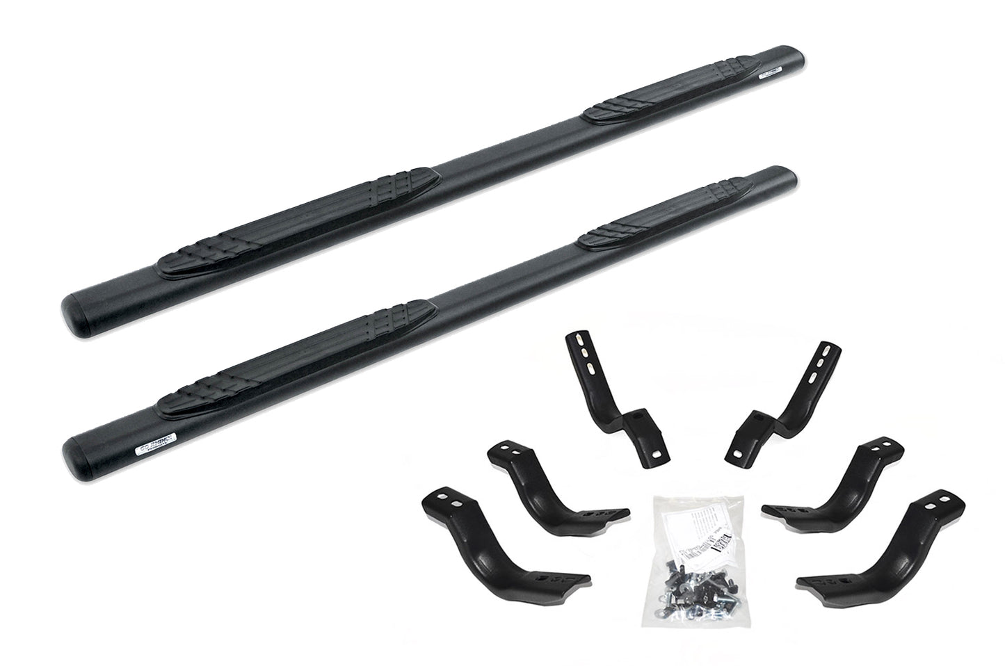 04-14 F150 SuperCrew Cab Go Rhino 1000 Series Side Steps - Black