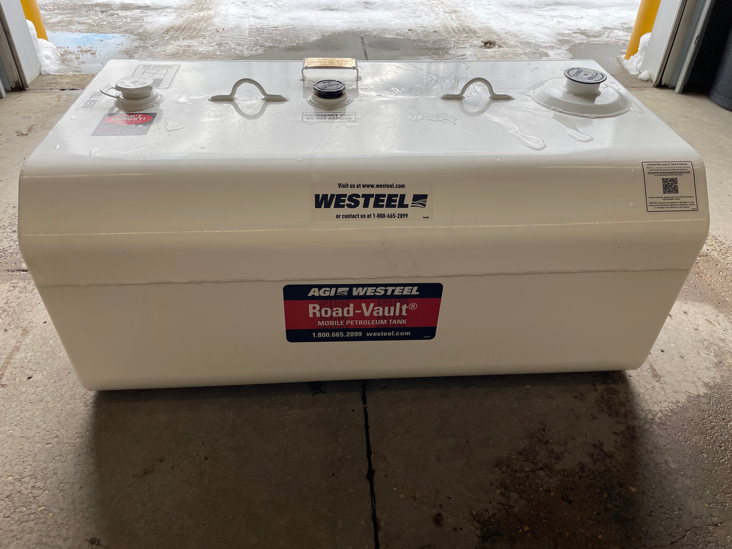WESTEEL #262576J 450L DUAL WALL TRANSFER TANK - GASOLINE APPROVED (*14 WEEK DELIVERY)