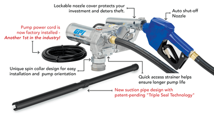 GPI #110000-100 M-150S SERIES LIQUID TRANSFER TANK PUMP