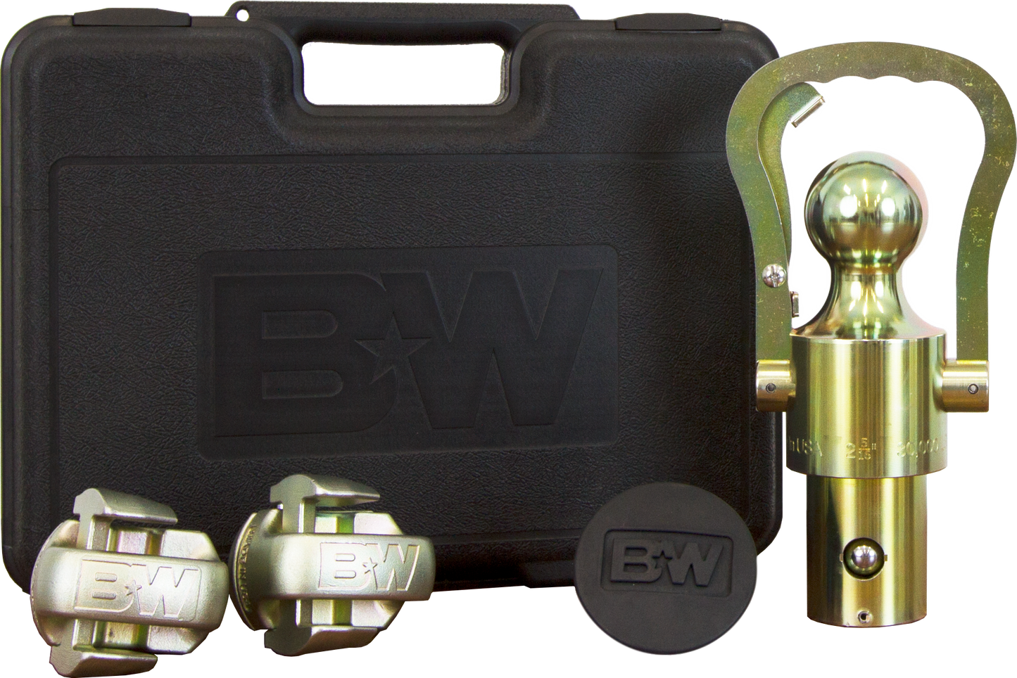 B&W #GNXA2062 OEM GOOSENECK BALL & SAFETY CHAIN KIT FOR RAM