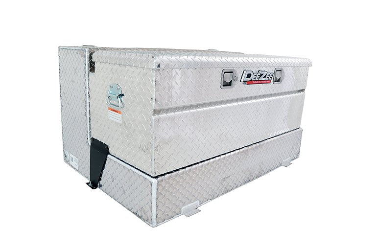 DEEZEE #DZ92656 111 GAL. TRANSFER TANK/TOOLBOX COMBO - ALUMINUM