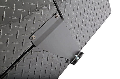 DEEZEE #DZ92656B 111 GAL. TRANSFER TANK/TOOLBOX COMBO - ALUMINUM - BLACK