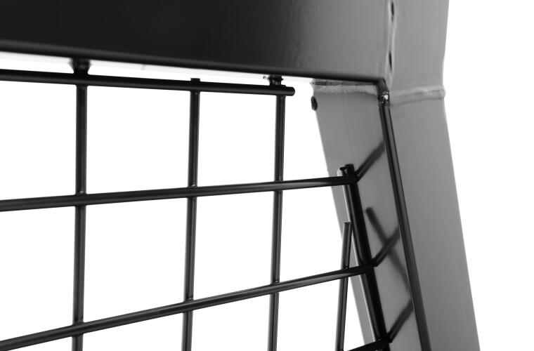 BACKRACK 10600 | Backrack Safety Rack | Frame Only | Hardware Kit Required, Black