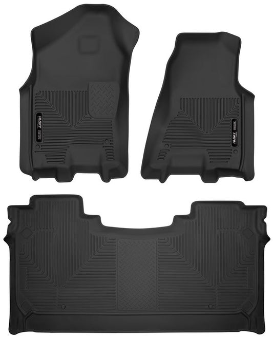 Husky Liners 54608 X-Act Contour Series - 19-24 RAM 1500 Crew Cab