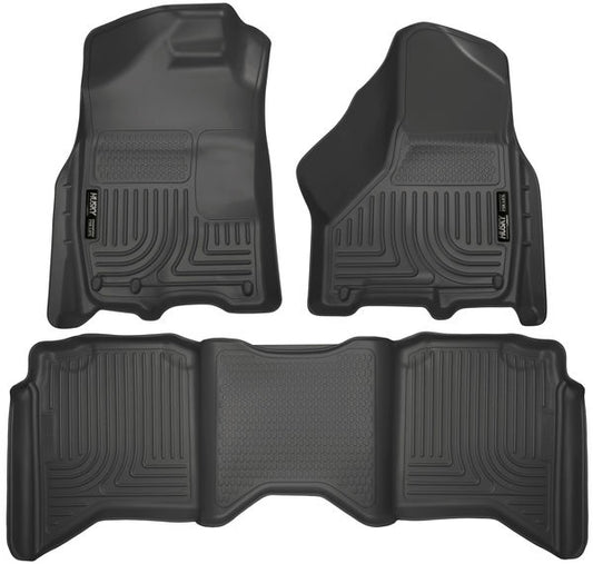 Husky Liners Weatherbeater Series - 09-19 Classic Body Style RAM 1500 & 10-18 RAM 2500/3500 Crew Cab