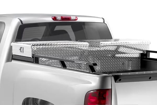 BACKRACK 80521TB Bed Side Rails - 2017+ Ford F250/F350/F450 8' Bed WITH Tool Box